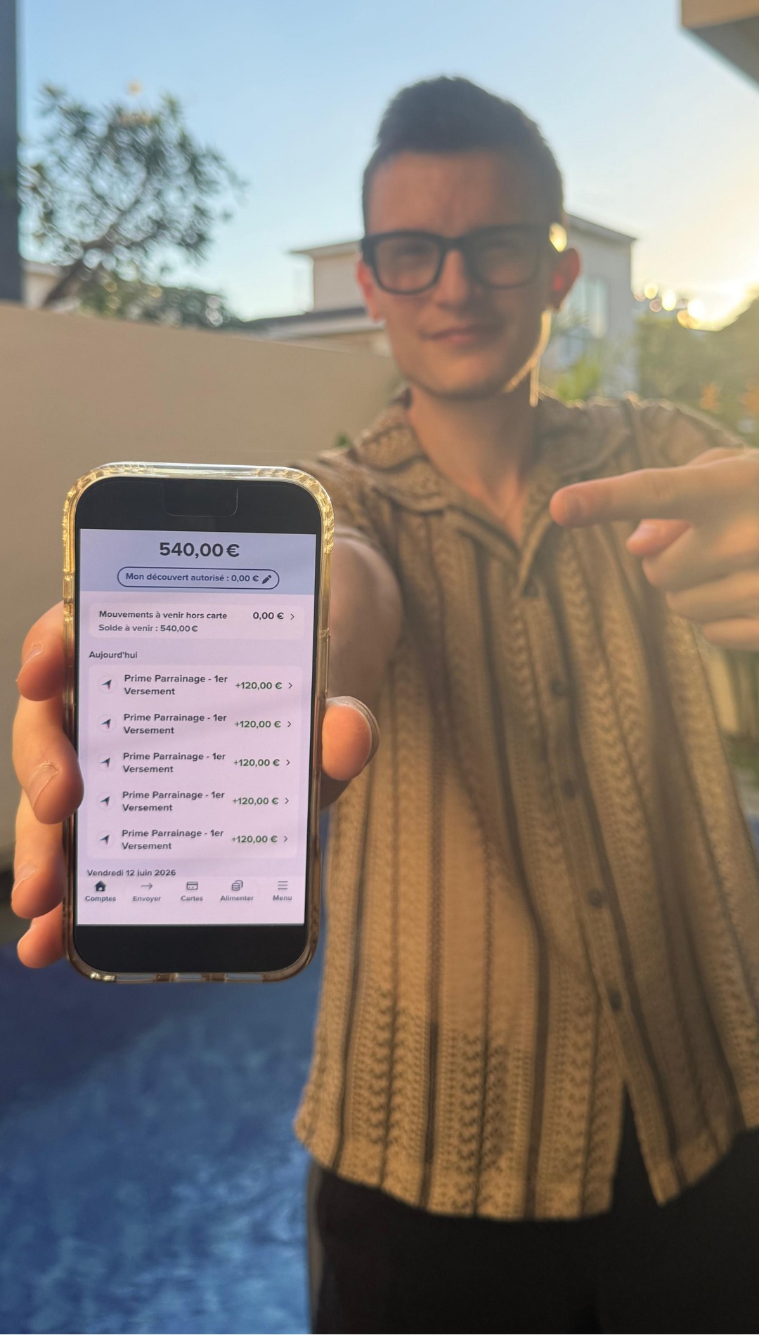 Théo, créateur spécialisé dans les bons plans de parrainage